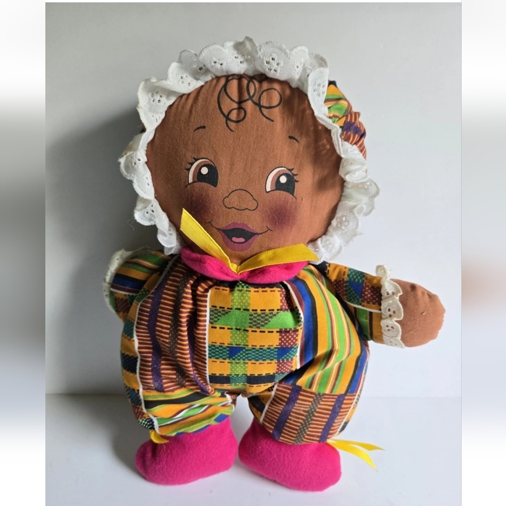Playskool Kids Of Color Rag Soft Doll Vintage